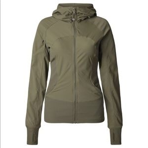 Lululemon Fatigue Green In Flux Jacket